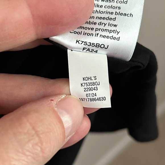 Draper James Black Bow Print Mini Dress Size Large - Picture 6 of 8